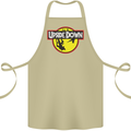 Upside Down SCI-FI TV Program Cotton Apron 100% Organic Khaki
