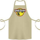 Upside Down SCI-FI TV Program Cotton Apron 100% Organic Khaki
