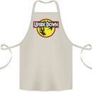 Upside Down SCI-FI TV Program Cotton Apron 100% Organic Natural