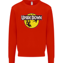 Upside Down SCI-FI TV Program Kids Sweatshirt Jumper Bright Red