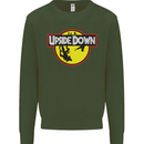 Upside Down SCI-FI TV Program Kids Sweatshirt Jumper Forest Green