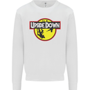 Upside Down SCI-FI TV Program Kids Sweatshirt Jumper White
