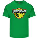 Upside Down SCI-FI TV Program Kids T-Shirt Childrens Irish Green