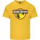 Upside Down SCI-FI TV Program Kids T-Shirt Childrens Yellow
