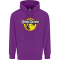 Upside Down SCI-FI TV Program Mens 80% Cotton Hoodie Purple