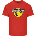 Upside Down SCI-FI TV Program Mens Cotton T-Shirt Tee Top Red