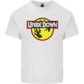 Upside Down SCI-FI TV Program Mens Cotton T-Shirt Tee Top White