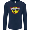 Upside Down SCI-FI TV Program Mens Long Sleeve T-Shirt Navy Blue