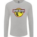 Upside Down SCI-FI TV Program Mens Long Sleeve T-Shirt Sports Grey