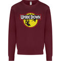 Upside Down SCI-FI TV Program Mens Sweatshirt Jumper Maroon