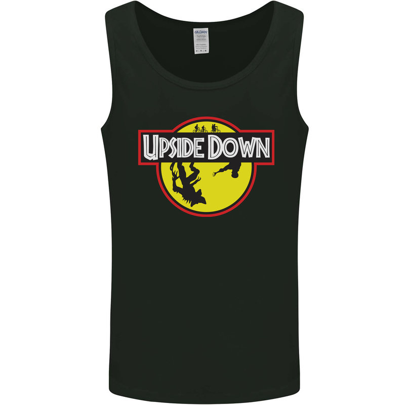 Upside Down SCI-FI TV Program Mens Vest Tank Top Black