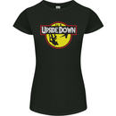 Upside Down SCI-FI TV Program Womens Petite Cut T-Shirt Black