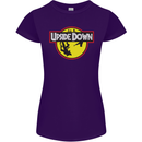 Upside Down SCI-FI TV Program Womens Petite Cut T-Shirt Purple