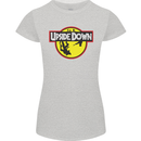 Upside Down SCI-FI TV Program Womens Petite Cut T-Shirt Sports Grey