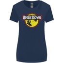 Upside Down SCI-FI TV Program Womens Wider Cut T-Shirt Navy Blue