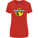 Upside Down SCI-FI TV Program Womens Wider Cut T-Shirt Red