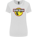 Upside Down SCI-FI TV Program Womens Wider Cut T-Shirt White
