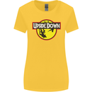 Upside Down SCI-FI TV Program Womens Wider Cut T-Shirt Yellow