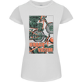 Urban Victim Motorcycle Motorbike Biker Womens Petite Cut T-Shirt White