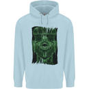 VR Man Virtual Reality Gaming Gamer Childrens Kids Hoodie Light Blue