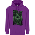 VR Man Virtual Reality Gaming Gamer Childrens Kids Hoodie Purple