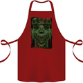 VR Man Virtual Reality Gaming Gamer Cotton Apron 100% Organic Maroon