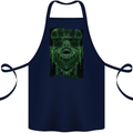 VR Man Virtual Reality Gaming Gamer Cotton Apron 100% Organic Navy Blue