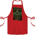VR Man Virtual Reality Gaming Gamer Cotton Apron 100% Organic Red