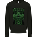VR Man Virtual Reality Gaming Gamer Kids Sweatshirt Jumper Black