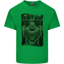 VR Man Virtual Reality Gaming Gamer Kids T-Shirt Childrens Irish Green