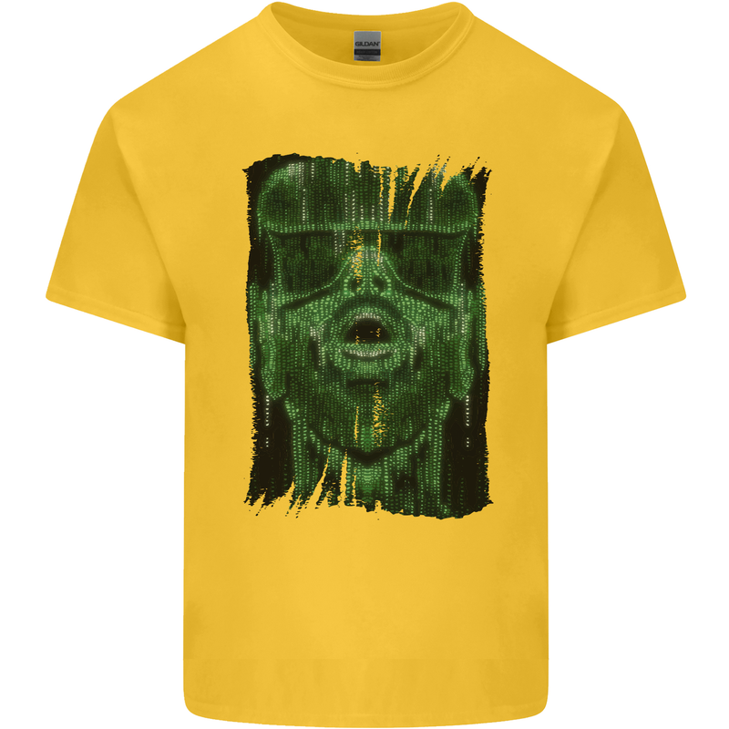 VR Man Virtual Reality Gaming Gamer Kids T-Shirt Childrens Yellow