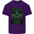 VR Man Virtual Reality Gaming Gamer Mens Cotton T-Shirt Tee Top Purple