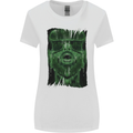 VR Man Virtual Reality Gaming Gamer Womens Wider Cut T-Shirt White