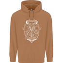 Valhalla is Calling Vikings Odin Thor Gym Mens 80% Cotton Hoodie Caramel Latte
