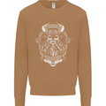Valhalla is Calling Vikings Odin Thor Gym Mens Sweatshirt Jumper Caramel Latte