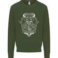 Valhalla is Calling Vikings Odin Thor Gym Mens Sweatshirt Jumper Forest Green