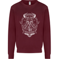 Valhalla is Calling Vikings Odin Thor Gym Mens Sweatshirt Jumper Maroon