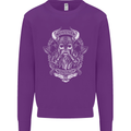 Valhalla is Calling Vikings Odin Thor Gym Mens Sweatshirt Jumper Purple