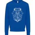 Valhalla is Calling Vikings Odin Thor Gym Mens Sweatshirt Jumper Royal Blue