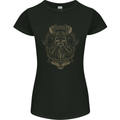 Valhalla is Calling Vikings Odin Thor Gym Womens Petite Cut T-Shirt Black
