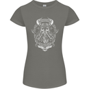 Valhalla is Calling Vikings Odin Thor Gym Womens Petite Cut T-Shirt Charcoal
