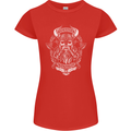 Valhalla is Calling Vikings Odin Thor Gym Womens Petite Cut T-Shirt Red