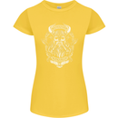 Valhalla is Calling Vikings Odin Thor Gym Womens Petite Cut T-Shirt Yellow