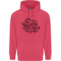 Valknut Symbol With Ravens Viking Childrens Kids Hoodie Heliconia
