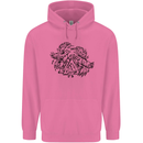 Valknut Symbol With Ravens Viking Mens 80% Cotton Hoodie Azelea