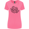 Valknut Symbol With Ravens Viking Womens Wider Cut T-Shirt Azalea
