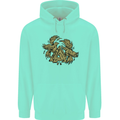 Valknut Symbol With Ravens Vikings Childrens Kids Hoodie Peppermint