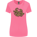 Valknut Symbol With Ravens Vikings Womens Wider Cut T-Shirt Azalea