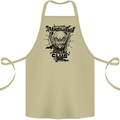 Vampires Transilvania Social Club Halloween Cotton Apron 100% Organic Khaki