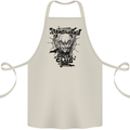 Vampires Transilvania Social Club Halloween Cotton Apron 100% Organic Natural